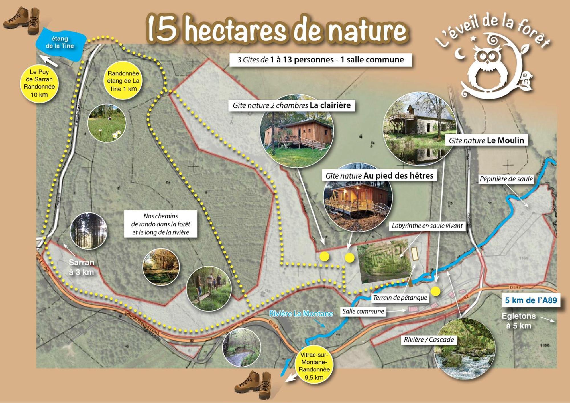 Gite Nature Au Pied Des Hetres Vitrac-sur-Montane المظهر الخارجي الصورة